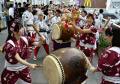 「小倉祇園太鼓」JR小倉駅前で打ち初め式、街中に太鼓や「ヂャンガラ」の音が響く…太鼓練習が解禁