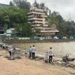 マカオのビーチ等に大量のゴミ漂着…珠江デルタ地域で大雨続く影響