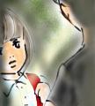 ｢ｺｯﾁﾆｵｲﾃﾞ…｣日本語を話す..