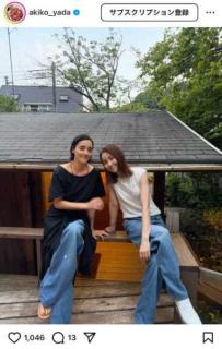 変わらぬ美しさに「美人姉妹」の声！ 矢田亜希子、一色紗英とのプライベートショットを公開