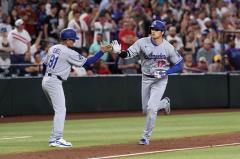 ドジャース・大谷翔平、11号ソロで6試合連続安打9回二死から130メートル弾放つも空砲に