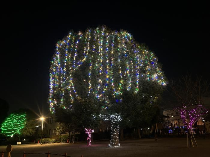 戸田市立児童センター こどもの国のイルミネーションのイメージ画像