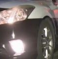 追突事故を起こした車を運転していた..