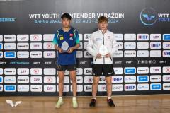 川上流星、吉山和希がU17でワンツーフィニッシュ村松心菜はU13を制す＜卓球・WTTユースコンテンダーバラジュディン2024＞のイメージ画像