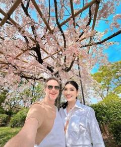 アンミカ、夫と京都でお花見ラブラブデート報告