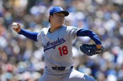 ドジャース・山本由伸が今季9勝目の権利持って降板7回1失点9Kの好投で大谷翔平の援護打に応える