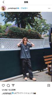 神宮寺勇太、LAでのプライベートショット公開！ファンから絶賛の声「イケてんなぁ」のイメージ画像