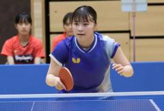 女子学校対抗ベスト4が決定2日からは女子シングルスが開始＜卓球・インターハイ2025＞