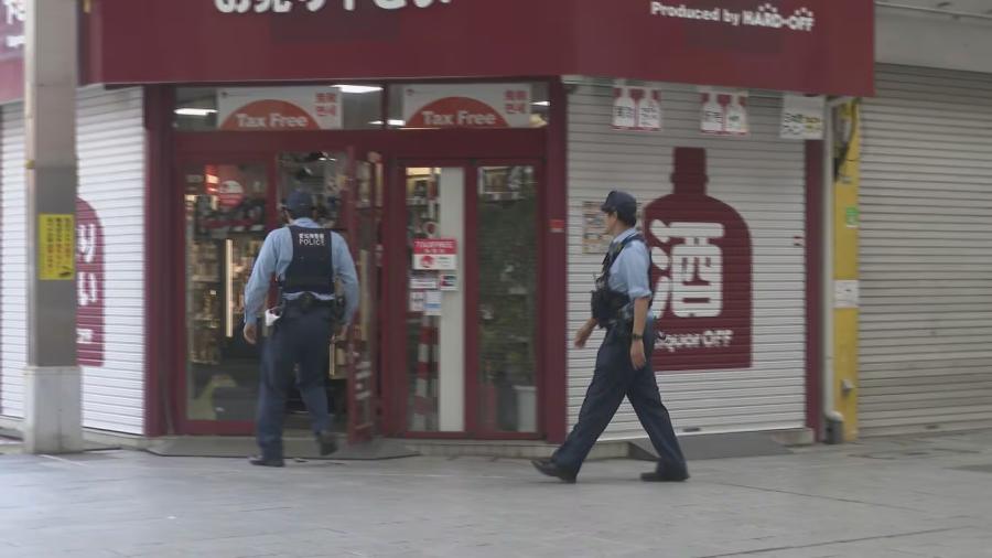 シャッターに“四角い穴” 高いワインも狙われたか 酒買い取り販売店で窃盗事件 名古屋・大須