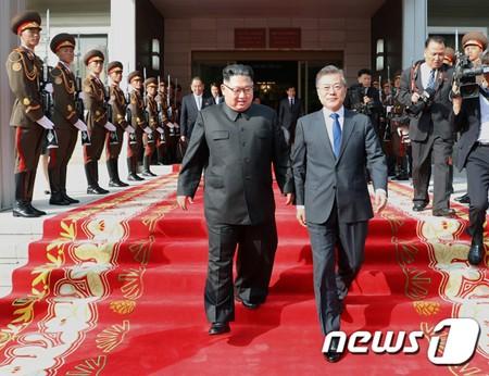 韓国大統領府、南北閣僚級会談を注視 南北首脳会談の決定か