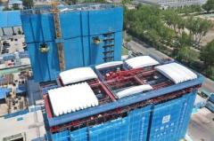 山東省のビル建設装置、5日で1フロアを完成―中国のイメージ画像