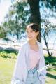 日向坂46富田鈴花、ブルーの水着姿で..