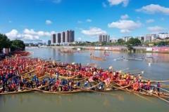湖南省道県、ドラゴンボート大会のギネス世界記録を樹立―中国のイメージ画像