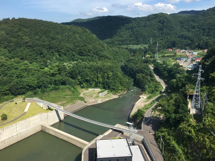 お盆の津軽ダムのイメージ画像