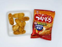 亀田製菓のエイプリルフールネタがまさかの商品化「つらターン」食べてみたのイメージ画像