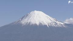 富士山で心肺停止状態の男性1人が見つかる 滑落して遭難中の30代の日本人男性か=静岡県警のイメージ画像
