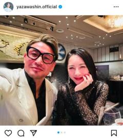 矢沢心、夫の魔裟斗とともに過ごす”至福の時間”ハイセンスすぎる夫婦のデートコーデに称賛の嵐