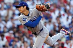 ドジャース・大谷翔平、約2年ぶり古巣登板で5回途中4失点勝利投手の権利まで二死で降板主砲トラウトはスイーパー＆162キロ速球で2K斬り