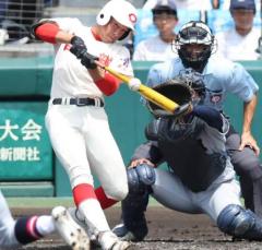 【甲子園】智弁和歌山、豪打爆発５年ぶりベスト４ 毎回１８安打で１１得点 仙台育英を圧倒…早実超え単独７位の夏４６勝のイメージ画像