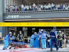 ５０代男性が焼身自殺図る？ ＪＲ姫路駅前 「火を付けた」と全身にやけど、警官が消し止めるのイメージ画像