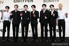 ENHYPEN、ファンと近距離でゲーム＆質問回答 ダンス披露に会場沸く