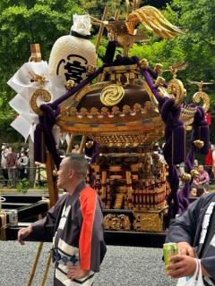 神田明神でお神輿わっしょい!!のイメージ画像