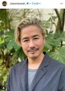 鈴木一真、30年所属のホリプロ退社＆フリー転身を報告 金髪姿の近影も公開のイメージ画像