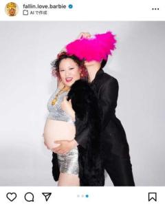 バービー、第1子妊娠を”急遽撮影した”マタニティフォトとともに発表祝福コメント続々のイメージ画像