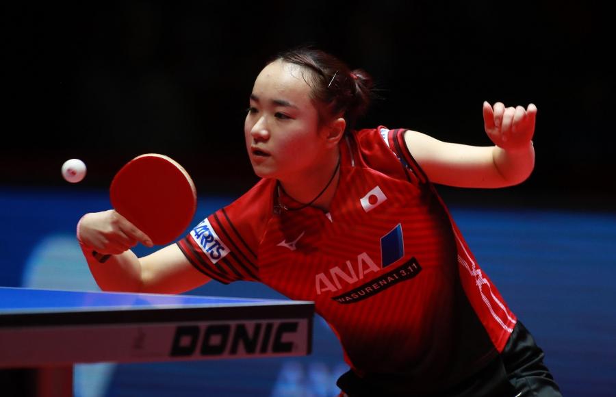 伊藤美誠、決勝進出　中国若手左腕にストレート勝ち＜卓球・オーストリアオープン＞