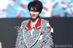 「めおと日和」で話題・本田響矢、不意打ち微笑みに歓声 個性的セットアップ姿【TGC香川2025】