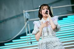 HKT48『半袖天使』発売記念ミニライブ開催！センター地頭江音々「底力を見せられたら」