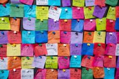 新年の願いを書いて、NYの空に飛ばそう｜タイムズスクエアのカウントダウン恒例行事「ウィッシングウォール」が今年ものイメージ画像