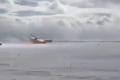 カナダの空港での事故、旅客機が着陸..