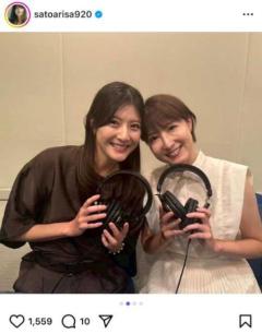 元日本代表・長谷部誠の妻・佐藤ありさ、実姉と初ラジオ共演で家族トーク＆20周年秘話披露