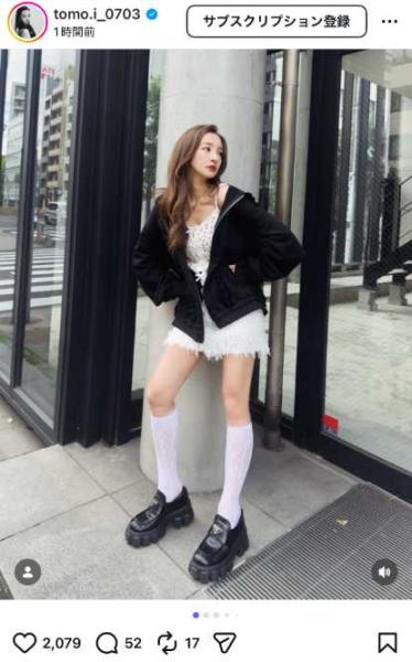 「セレブ感がすごい」板野友美、超ミニ丈スカート×パーカーコーデ披露試作を重ねた“こだわり”にファン悶絶