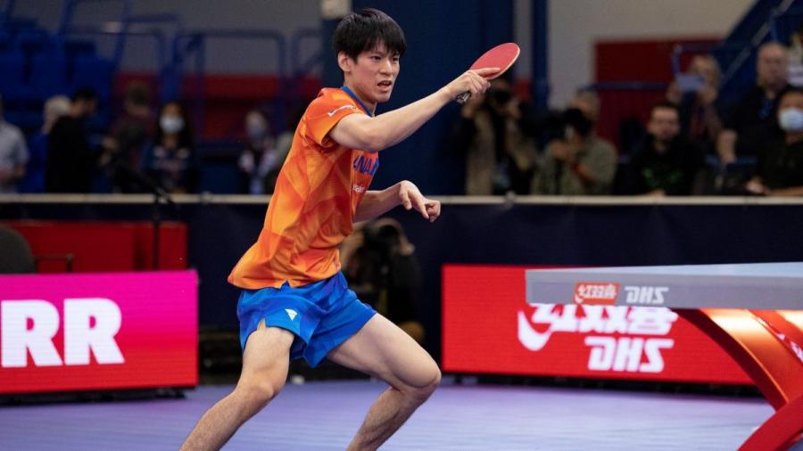 戸上隼輔、中国超えならず　ラリーでは戸上に軍配上がる場面も＜世界卓球2021＞
