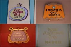Cast Members、MERFOLK、EMPLOYEES…表記の違いにこだわりを感じる”関係者専用”看板の魅力！：夢と魔法に魅せられたミキ’s TODAY Vol.52