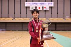 早稲田大・徳田幹太が初優勝男子シングルスランキング選手一覧＜卓球・全日学2024男子単＞のイメージ画像