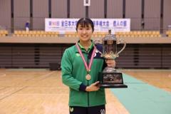 専修大・出澤杏佳が2連覇女子シングルスランキング選手一覧＜卓球・全日学2024女子単＞のイメージ画像