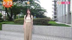 めざましテレビ林佑香お天気キャスター、透けニットが話題

