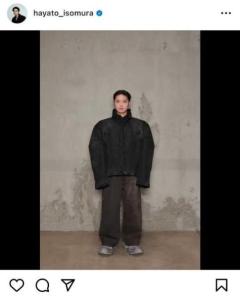 磯村勇斗、『BALENCIAGA GINZA』オープニングイベントに登場「顔の小ささがより強調されるファッション」