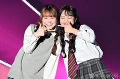 「今日好き」相塲星⾳＆代⽥萌花、腕組みランウェイに歓声 制服姿でスタイル輝く【TGC teen ICHINOSEKI 2025】