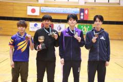 男子は朝日大・岡野俊介、女子は愛工大・岡田琴菜が優勝を飾る＜オール西日本大学卓球選手権大会＞