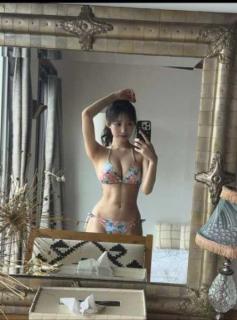 【なにわのくびれ神】横野すみれ“ウェストと骨盤の対比がエグい”美クビレ披露「腹筋から腰のライン綺麗すぎる」