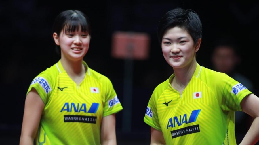 “ダブルみゆう”長﨑/木原、実力見せて優勝に王手＜卓球・カタールオープン＞