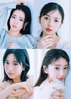乃木坂46・6期生4人「CanCam」旬のメイク姿で初登場 初ライブの感想も語る