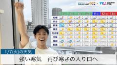 強い寒気再び寒さの入り口へ