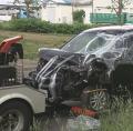 札幌・白石区の国道で乗用車がダンプ..