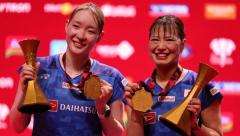 【バドミントン】フクマツペアが世界1位の中国ペアに勝利しインドネシアオープン初優勝 山口茜が準優勝のイメージ画像