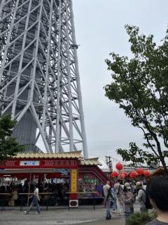 スカイツリーとインバウンド勢
